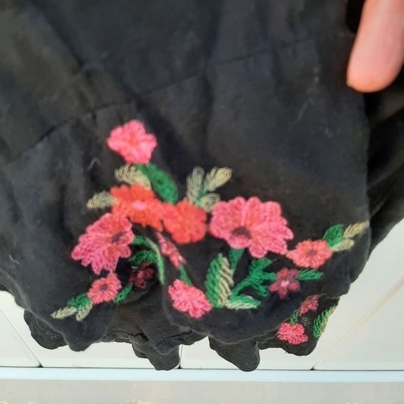 American Eagle Embroidered Long Sleeve Romper - Picture 6 of 9